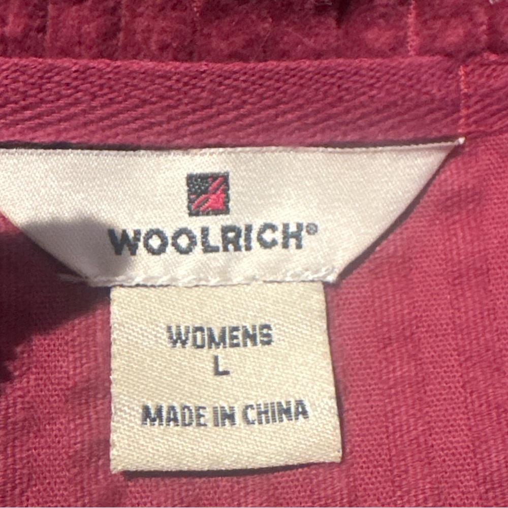 Woolrich Jacket Black Cherry Large - image 4